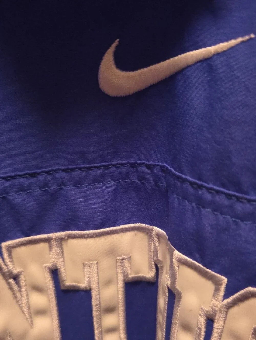 Nike Royal Blue V-Neck Kentucky Pullover Sweater